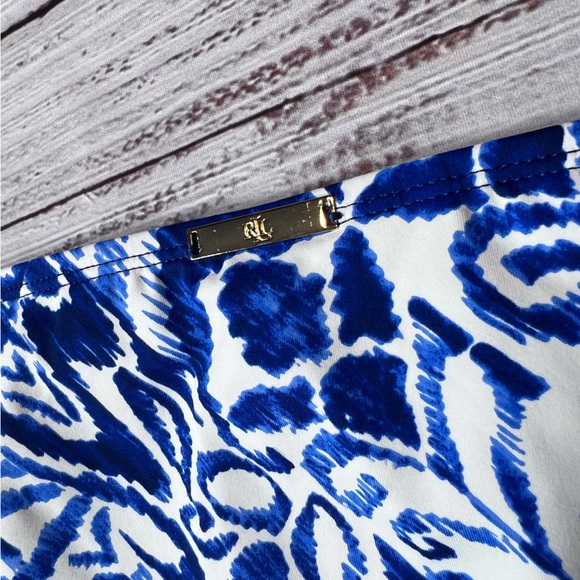 Ralph Lauren Bikini Swim Bottom Blue - Picture 3 of 5